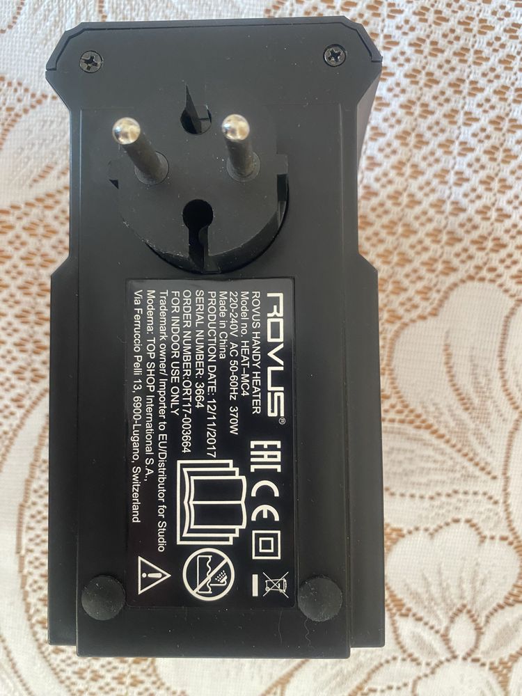 Mini grzejnik elektryczny