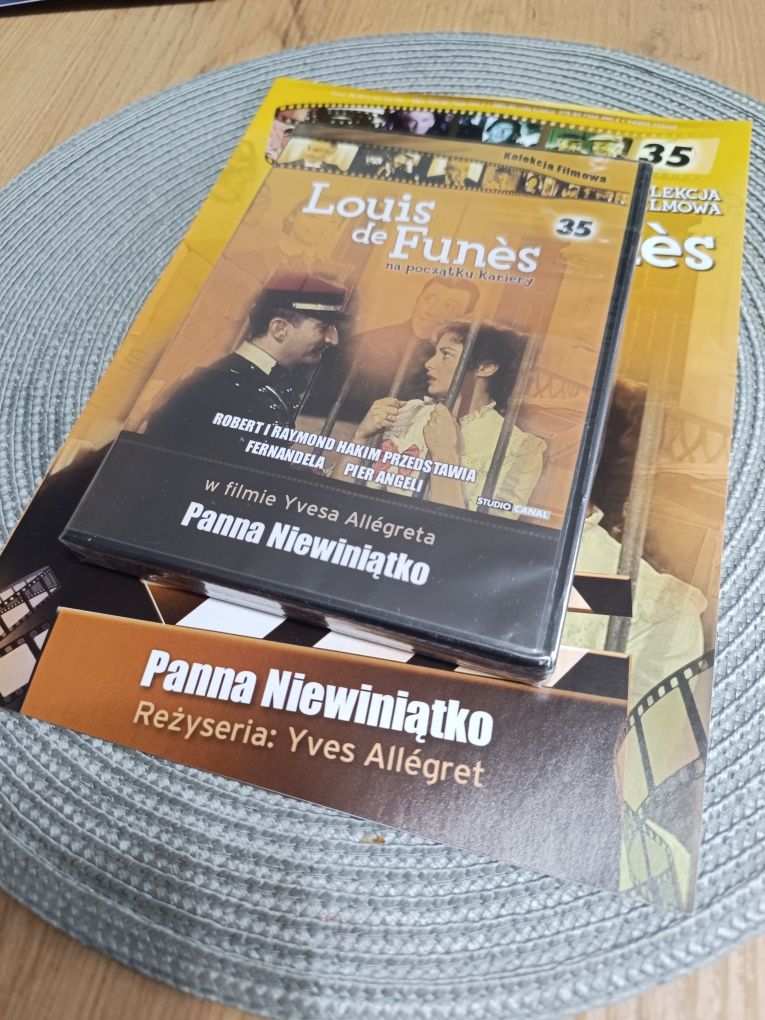 Film DVD Louis De Funes Panna Niewiniątko Folia