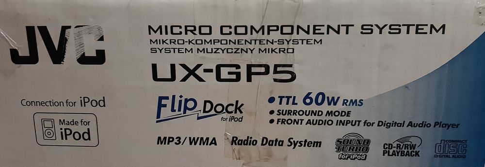 Micro aparelhagem JVC