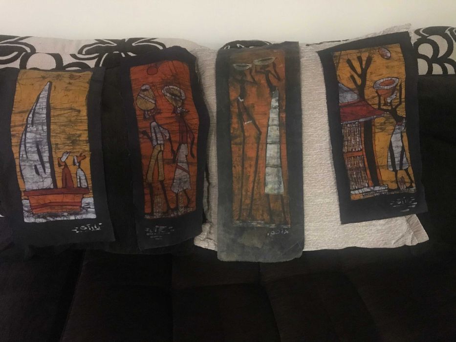 Pinturas africanas (Batik)