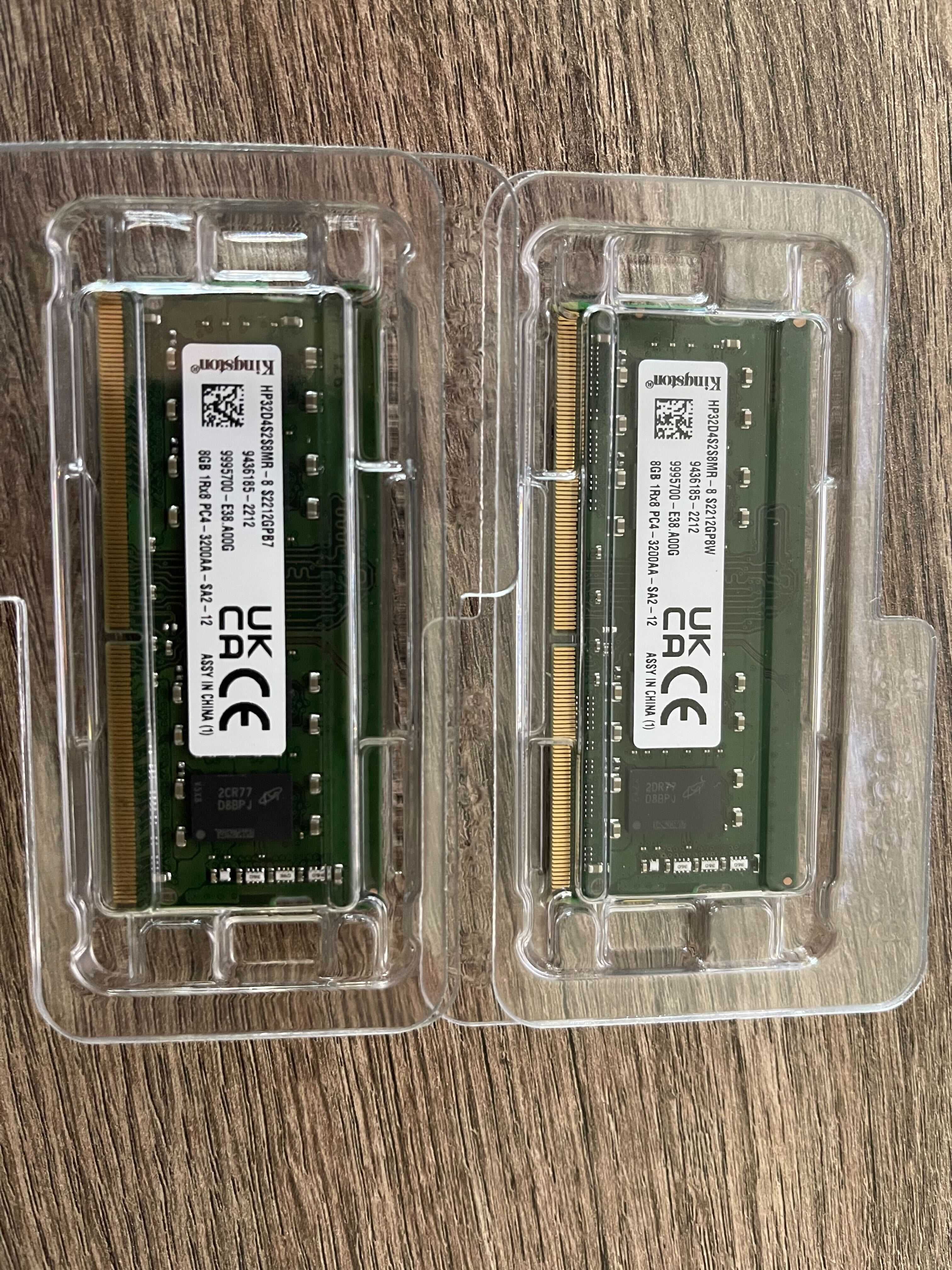 SODIMM DDR4 8GB 3200MHz (2 штуки)