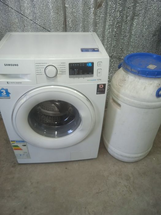 Пральна машинка з баком Samsung WW60K42106WDUA