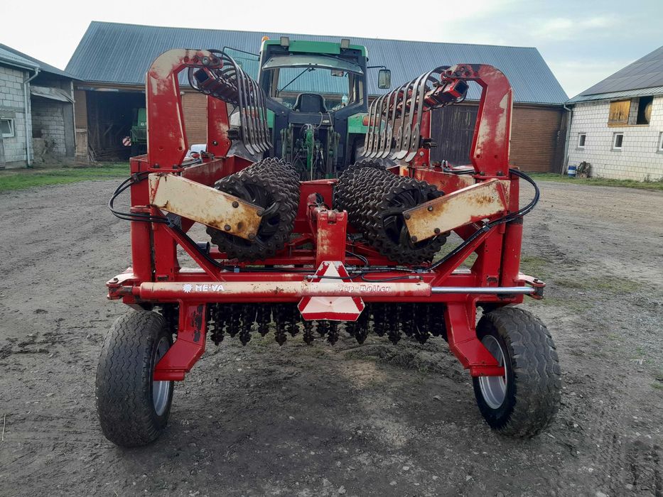 Wały He-Va tip roller 6.5m włóka hydrauliczna