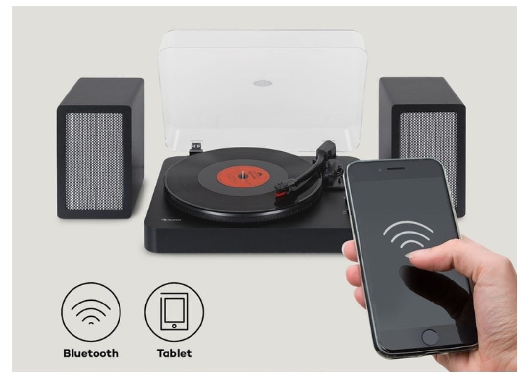 Ретро проигрыватель виниловых пластинок Auna TT-Play SE Bluetooth