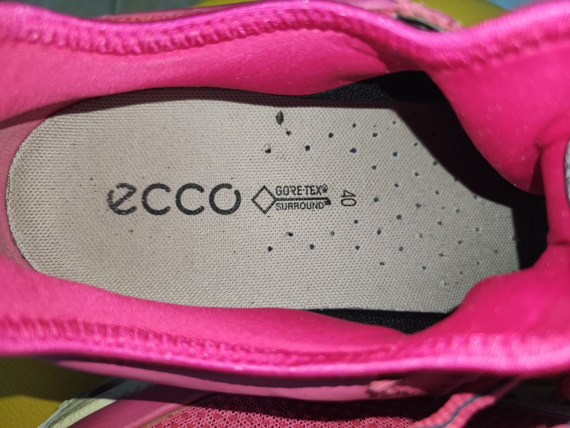 ECCO кроссовки gore tex 26,5см рр 40 и рюкзак R Reiman DA