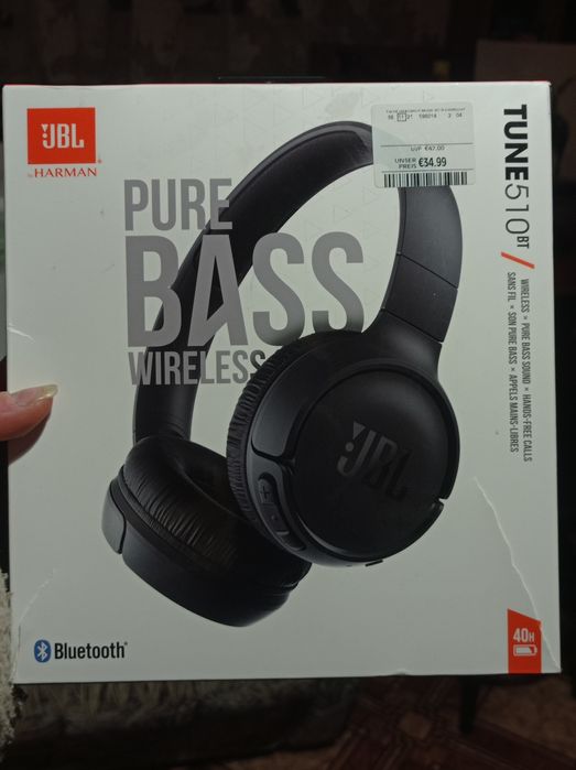 Навушники безпровідні JBL 510 ВТ