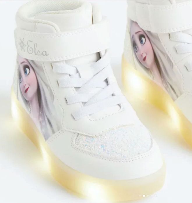Buty led Elza, Elsa, Kraina Lodu, Frozen, diody, świecące ,migające 29