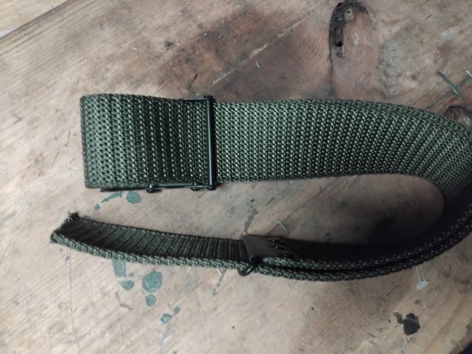 Nowa oryginalna klamra pasa wojskowego głównego z demobilu WP zapięcie