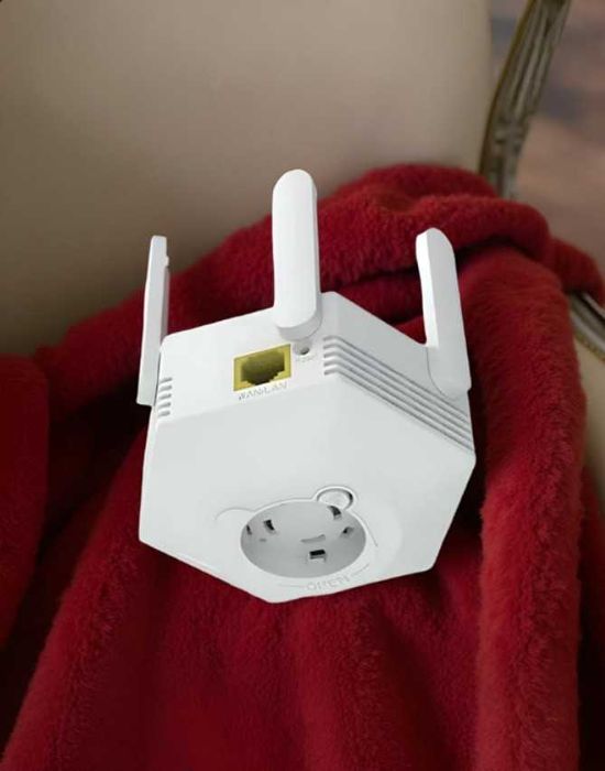 Бездротовий wi-fi репітер qwr усилювач сигналу 2.4g