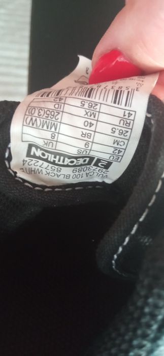 Sapatilhas 42 básica preta tecido