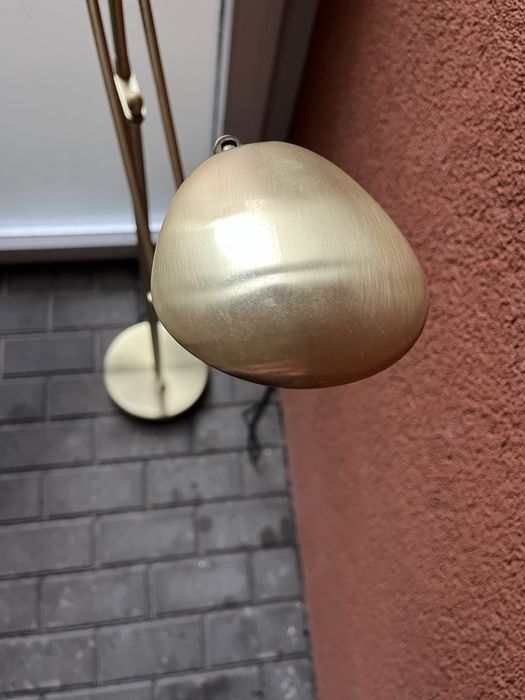 Mosiężna lampka podłogowa vintage