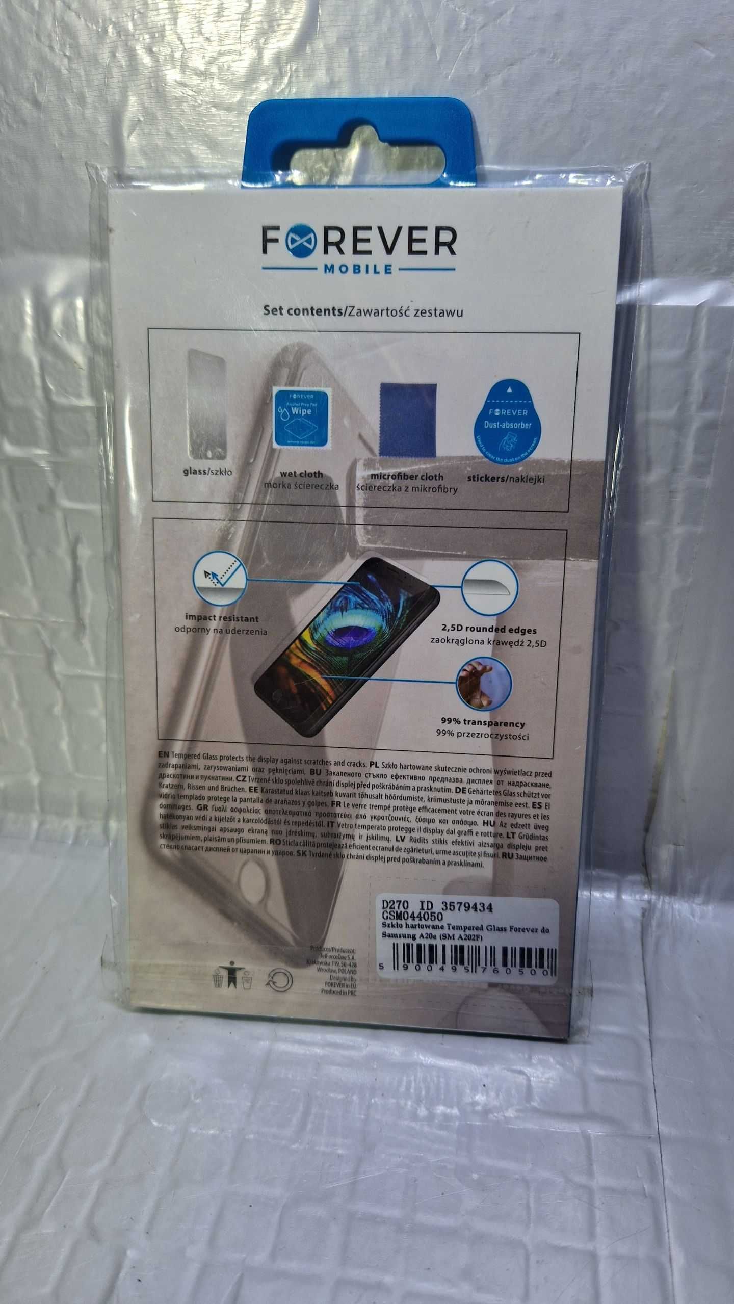 Szkło hartowane Samsung Galaxy A20e/A202F