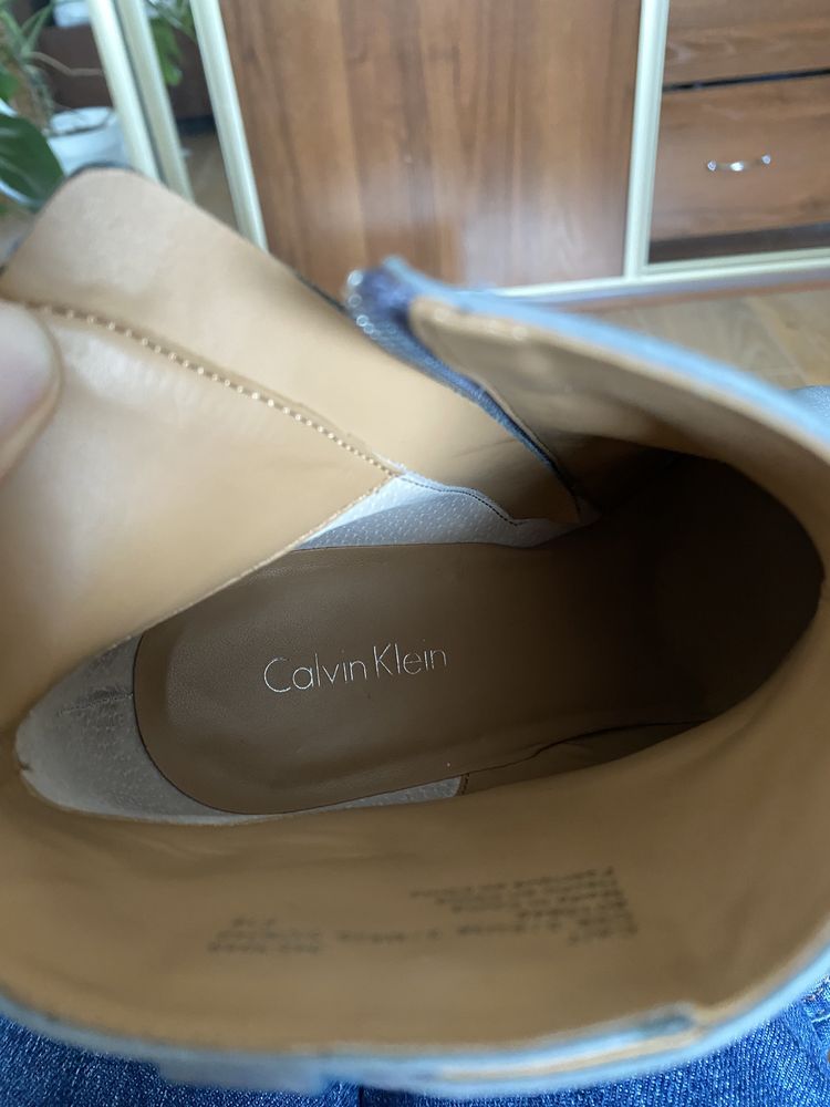 Черевики Calvin Klein шкіра 38,5р