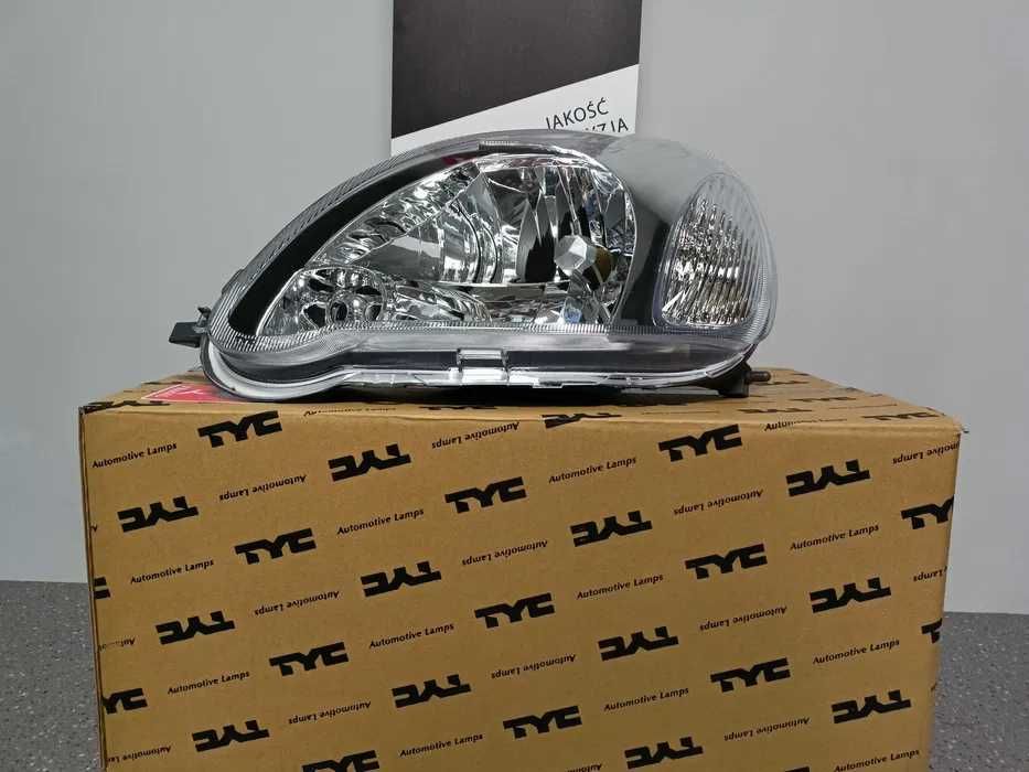Toyota Yaris 1 02.03-09.05 Lampa/Reflektor przód lewy/H4/ PROMOCJA !!!