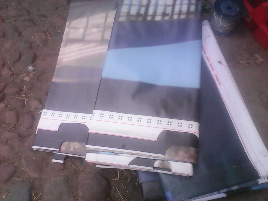 Plandeka 6x3 5x3 NA PRZYCZEPE mocnagruba nieprzemakalna banerowa oczka