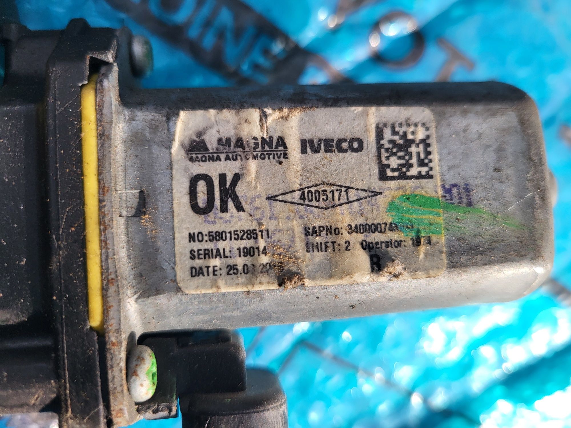 Iveco Daily Podnośnik szyby mechanizm podnoszenia silnik silniczek