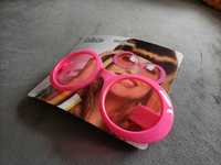 Różowe okulary bal karnawałowy