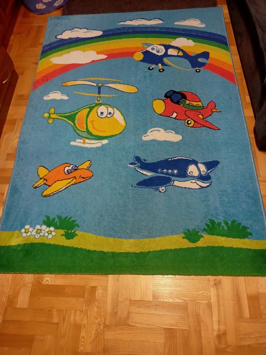 Dywan dziecięcy w samoloty