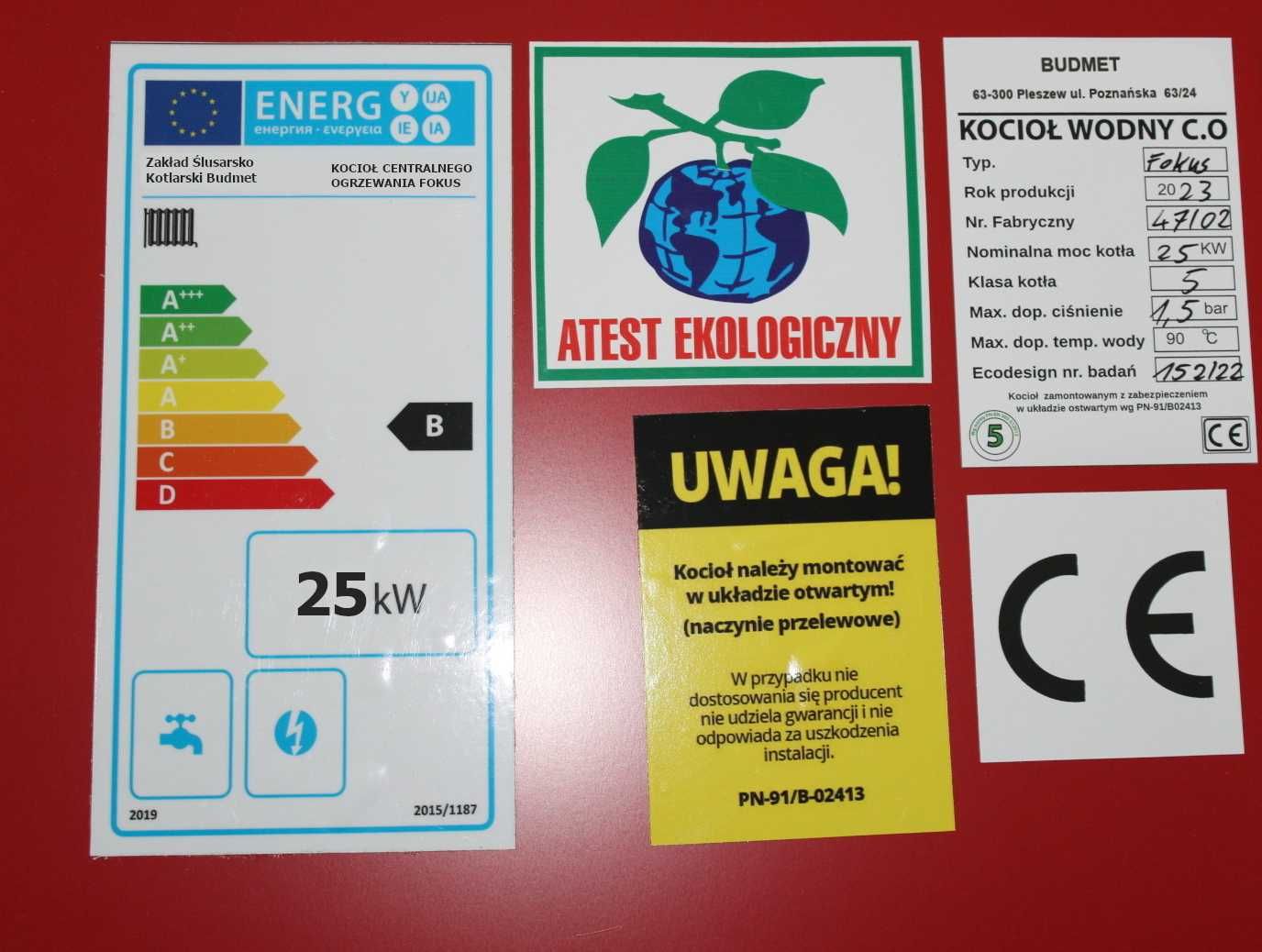 PIEC 25 kW do 230 m2 UniwersumEKO KOCIOŁ Piece KOTŁY Węglowe Drewno