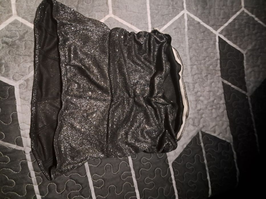 Top cinzento  brilhante