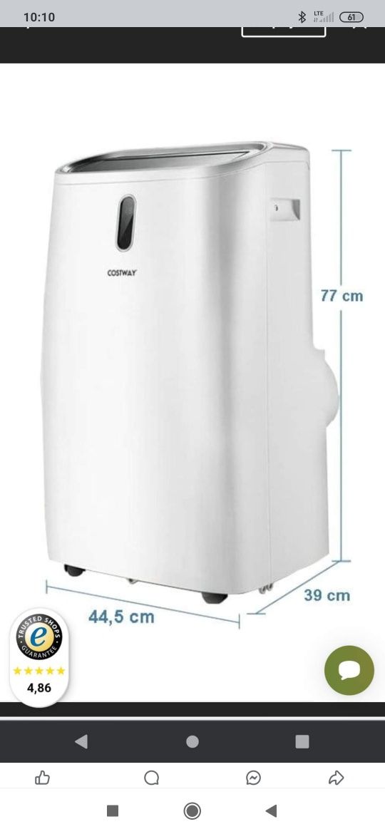 Klimatyzator przenośny 4w1
