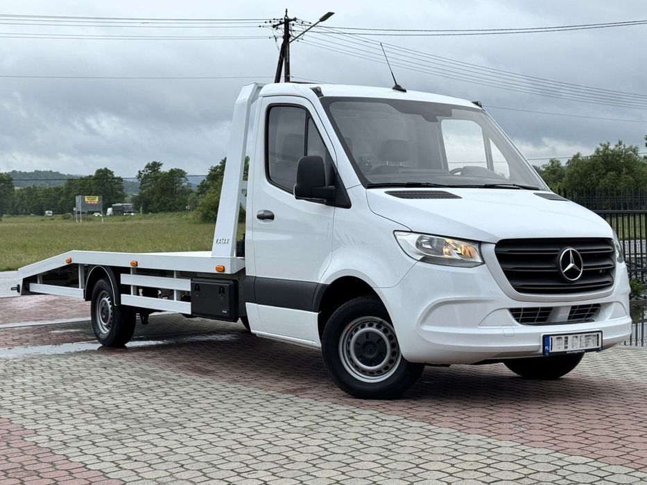 Mercedes-Benz Sprinter Autolaweta Pomoc Drogowa  Automat Ładowność 1400 kg! Mały oryginalny przebieg FV23% BRUTTO