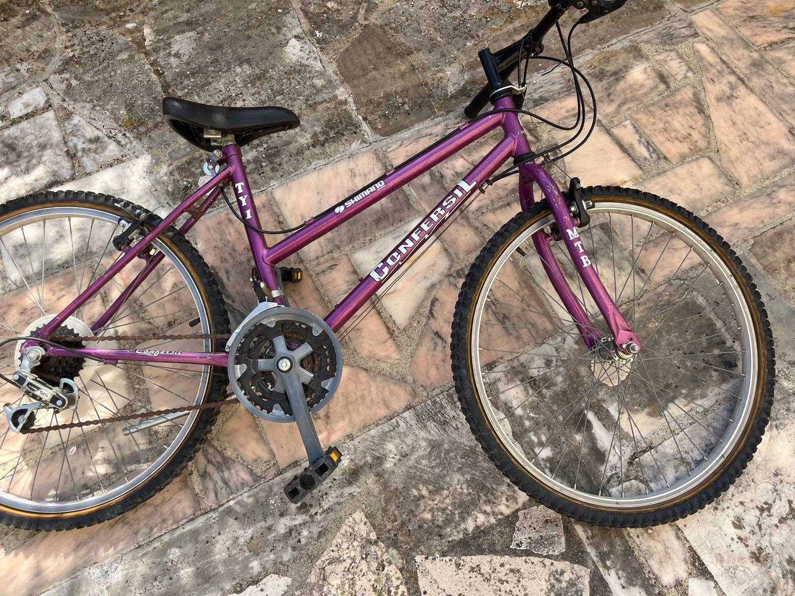 1Bicicleta Shimano Confersil Roda 24