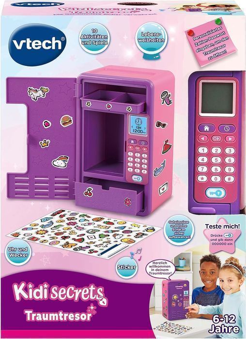 Vtech Sejf Dla Dziewczynki, Kasa, Skarbonka, Schowek - J. Niemiecki