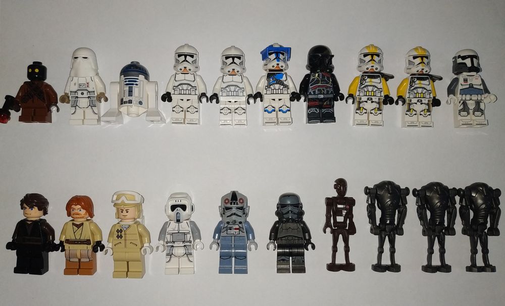 Оригінальні мініфігурки Lego Star Wars