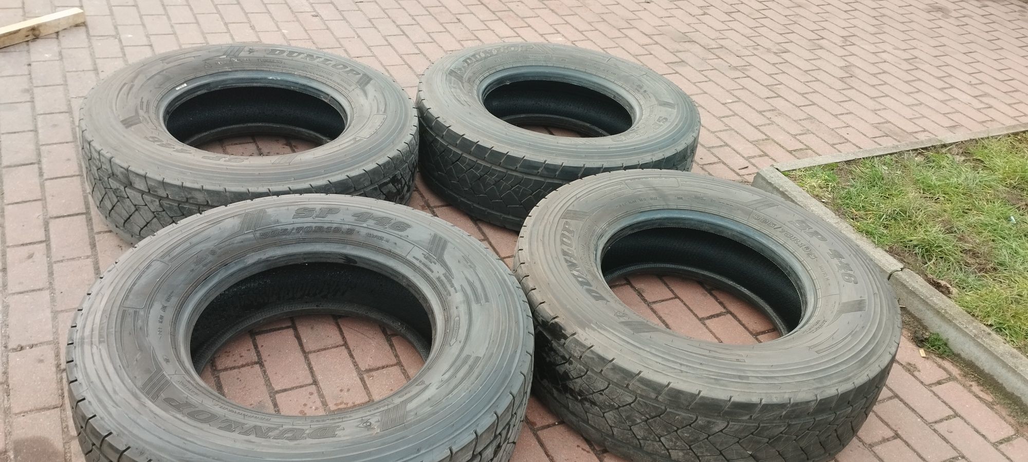 Dunlop 305/70R19.5, 2022r, 10mm, bezNapraw, 305/70/19.5, Wysyłka