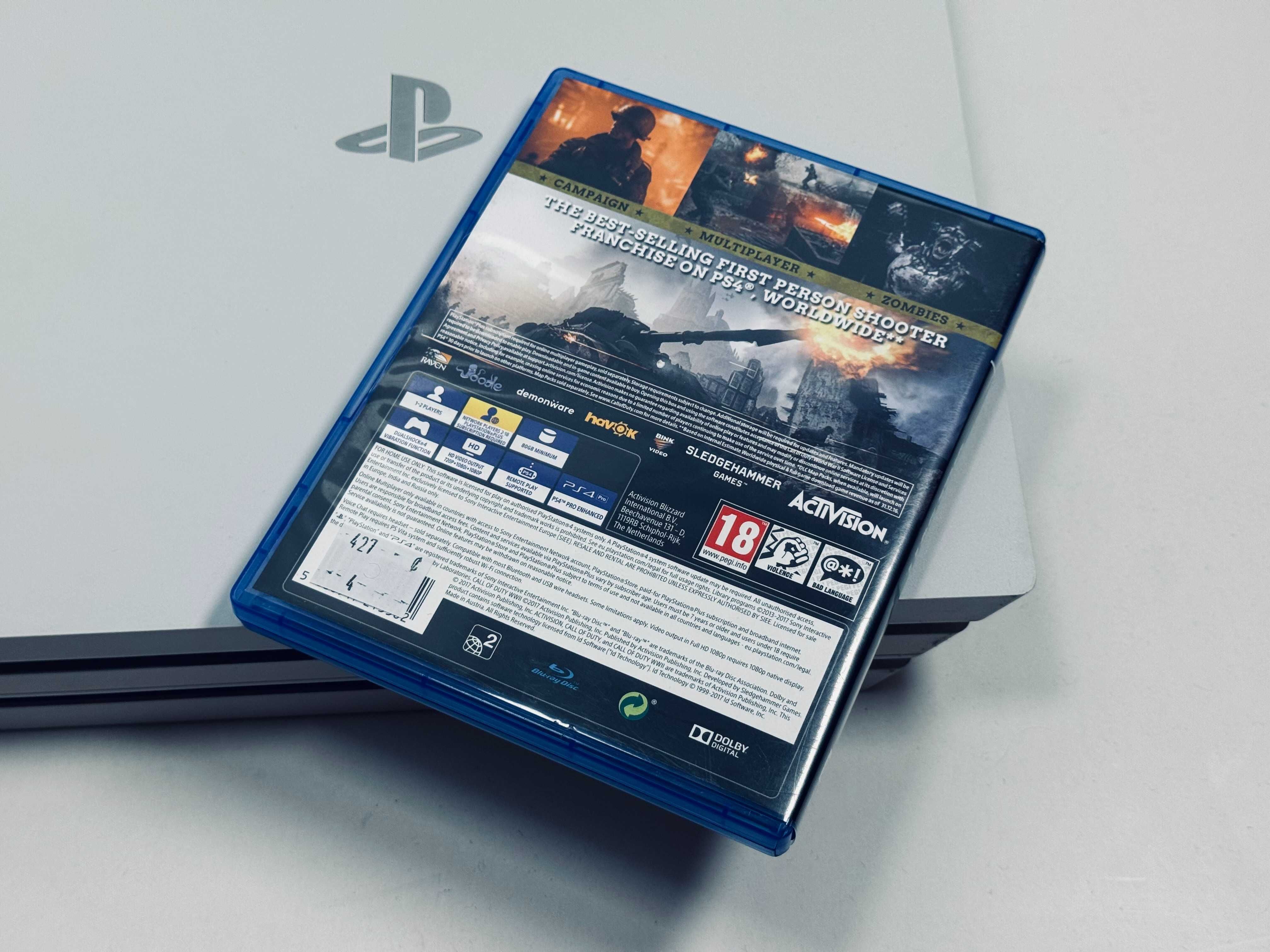 Gra Call of Duty WW2 PS4 Więcej gier na innych ogłoszeniach!