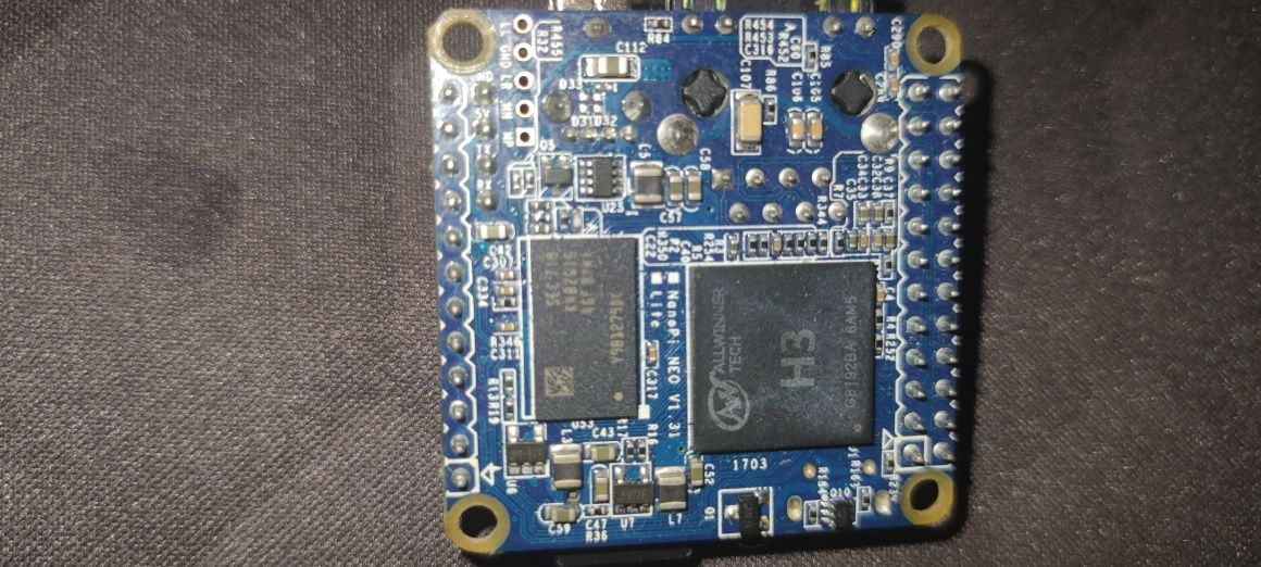 Nano Pi Neo + adapter HDD 2,5" + karta 16gb