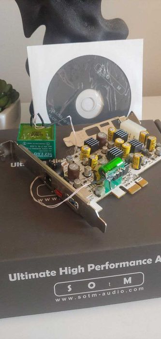 USB експандер SOtM tX-USBex + прецизійний зовнішній тактовий генератор