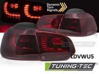 Lampy tył tylne VW GOLF 6 VI 08-13 DYNAMICZNE LED Smoke TUNINIG NOWE!