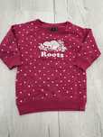 Bluzka baby roots 12-18m bordo