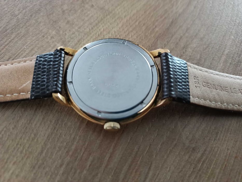 Zegarek męski Wostok 18 kamieni złocony