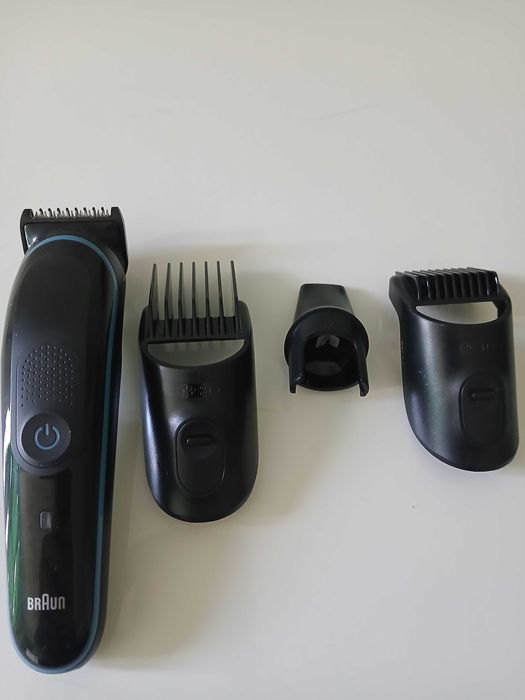 Maquina braun nova de cortar cabelo e barba