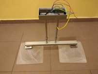 Lampa wisząca 2 mleczne klosze. Okazja!!! Polecam!!!
