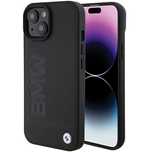 Etui Bmw Leather Hot Stamp Na Iphone 15 - Czarne