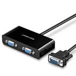 Rozdzielacz VGA Ugreen 40254/1x2 - czarny