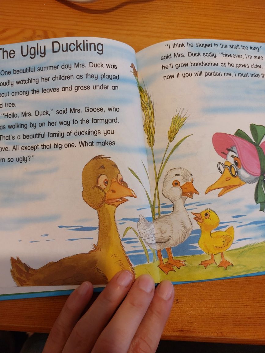 Książeczka dla dzieci  w języku angielskim The ugly duckling