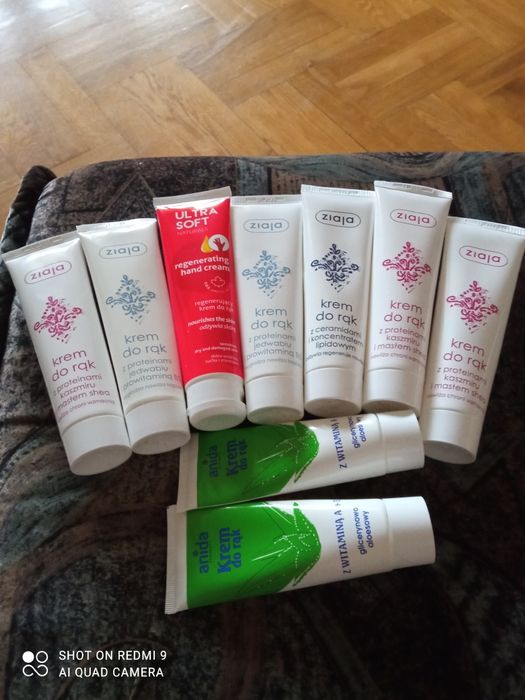 Kremy ziaja i anoda z Wit.A+E 9szt.