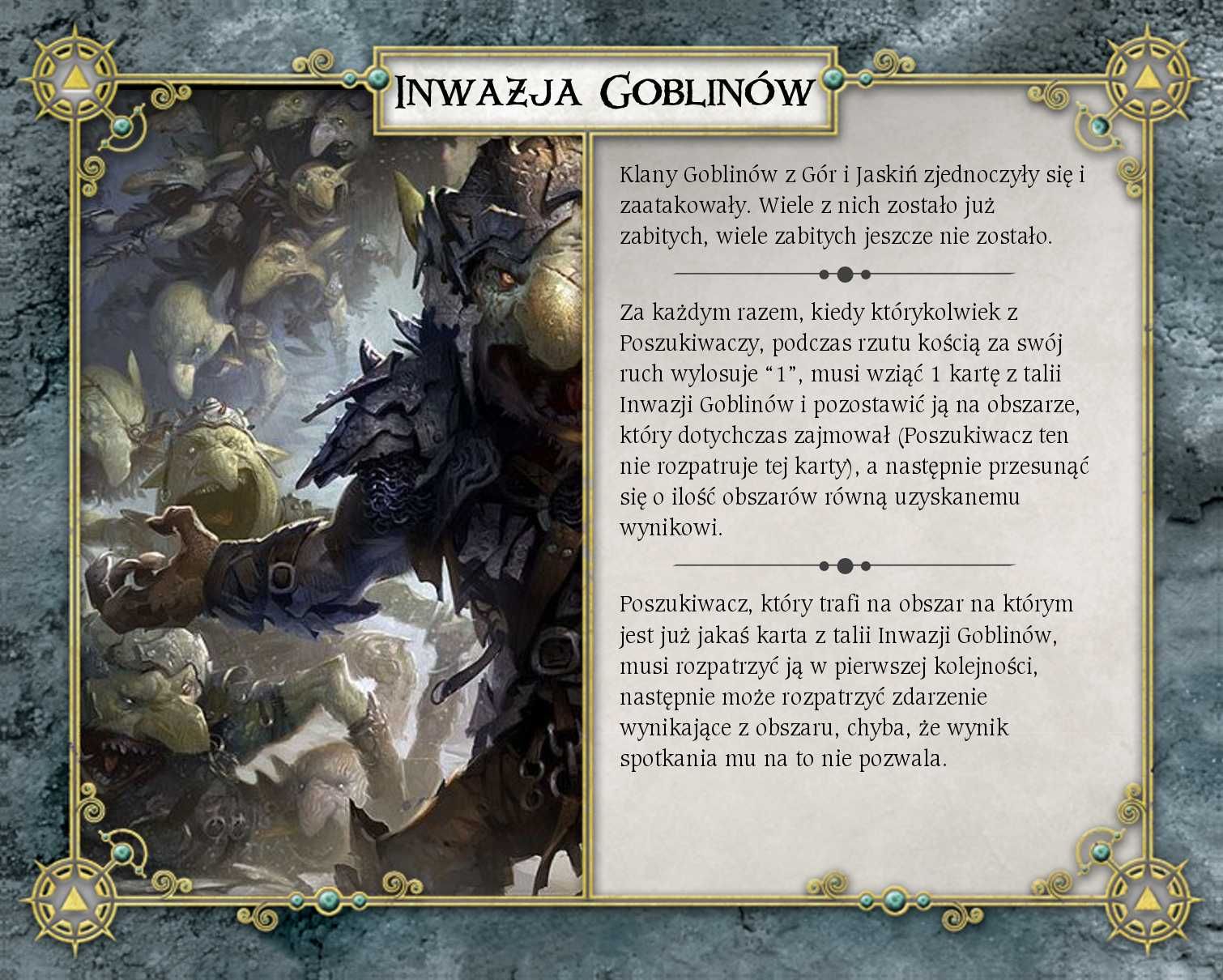 Talisman Magia i Miecz - Inwazja Goblinów - 40 kart + Zasady