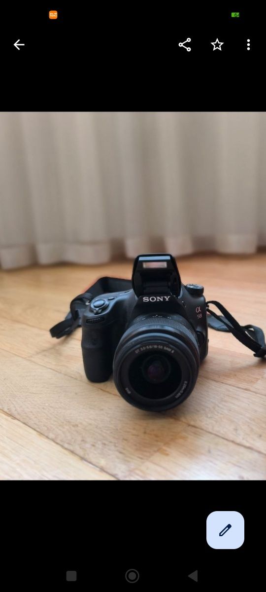 Фотоаппарат Sony a 58  kit