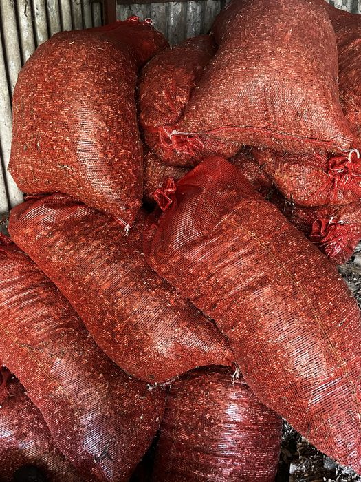 Zrębka drzewna w workach 100l