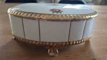 Secesja Porcelana Heinrich Baensch Lettin 1920/30 Puzderko