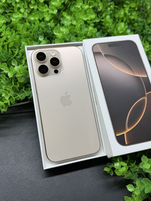 iPhone 16 Pro Max, 256Gb, Desert Titanium(Neverlock)Айфон 16 ПМ, #9129