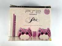 Konsola PlayStation 2 PS2 Slim Pink SCPH-77004 + Karton Zestaw