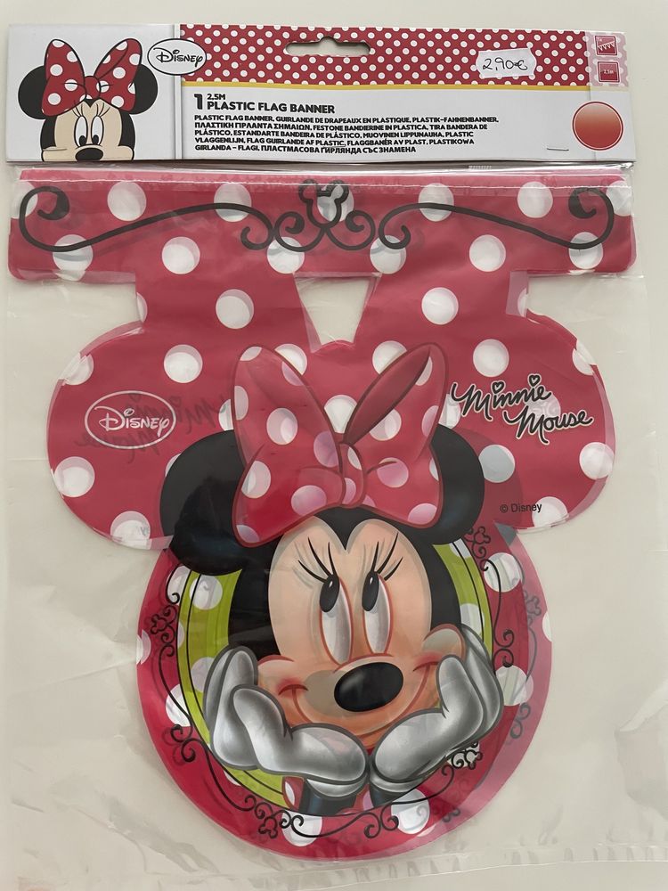 Artigos de festa Minnie e Mickey