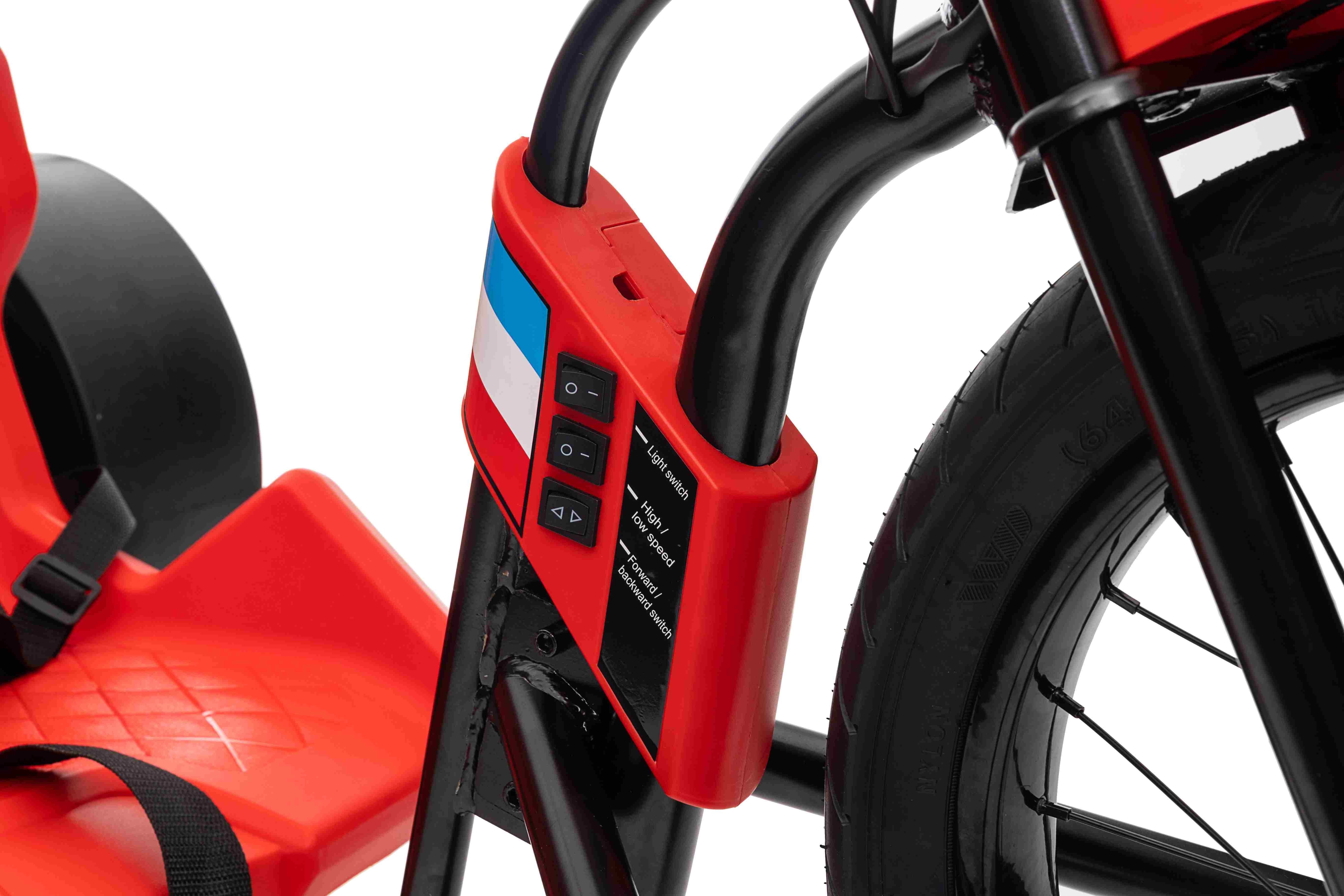 Pojazd Na Akumulator Dla Dzieci Drift Bike 21 Czerwony